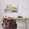 Stupell Industries Saguaro Cactus Desertscape 2 pc Canvas Wall Art Set Design by Susan Bryant